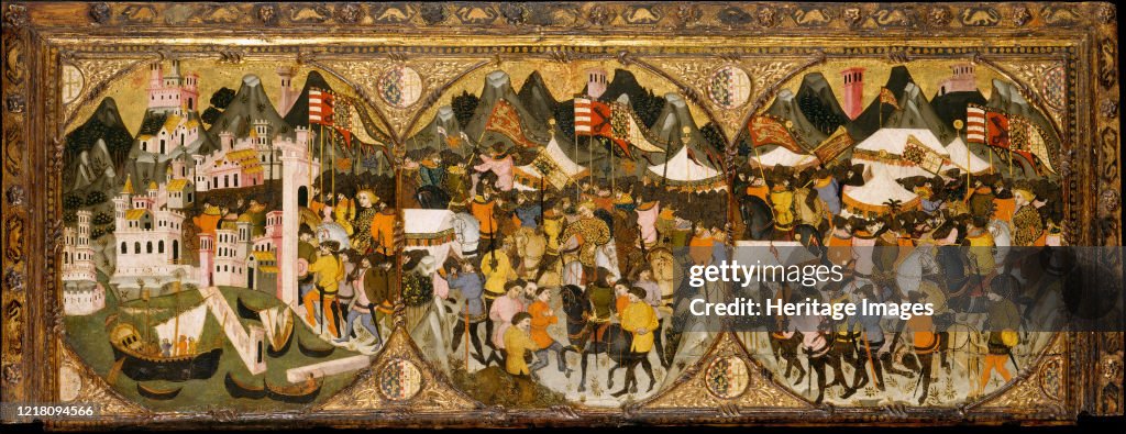 The Conquest Of Naples By Charles Of Durazzo