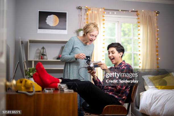 person working from home at their video editing job - film editor stock pictures, royalty-free photos & images