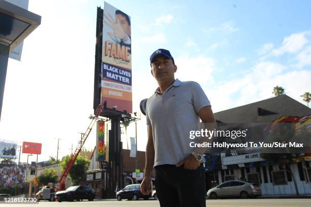 Sheeraz Hasan is seen on June 6, 2020 in Los Angeles, CA.