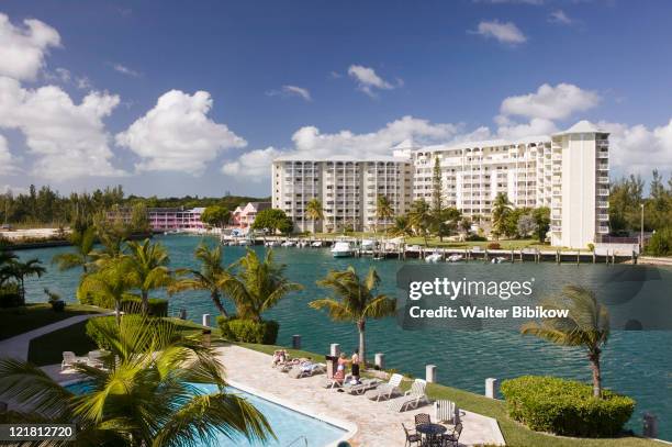 grand bahama isl, lucaya, lucayan condos - new providence - fotografias e filmes do acervo