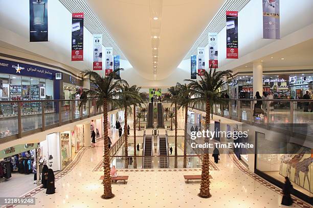 women shopping in a mall riyadh, saudi arabia - riad stock-fotos und bilder