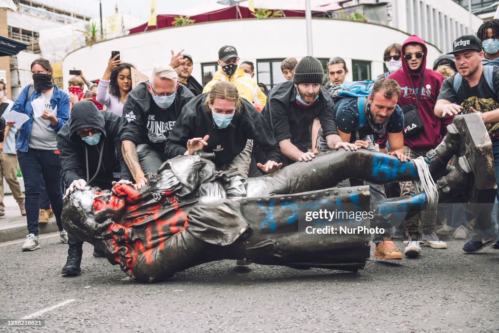 Black Lives Matter Protest In Bristol