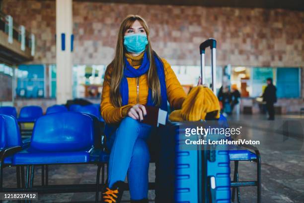 missed or canceled transport due to a coronavirus - travel stock pictures, royalty-free photos & images