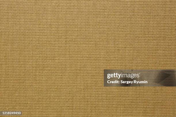 burlap on cardboard - background - jute stock-fotos und bilder