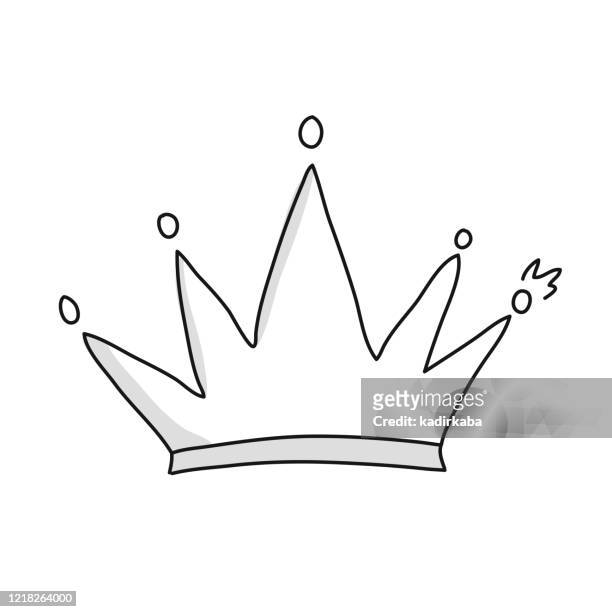 crown line icon. pixel perfect. design elements - coronation stock illustrations