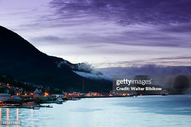 southeast alaska, ketchikan - revillagigedo island alaska stockfoto's en -beelden