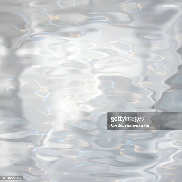3d rendering abstract water wave background - superfície de água - fotografias e filmes do acervo