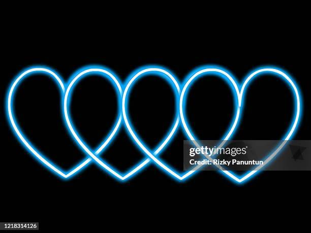 neon heart background - frequency stock-fotos und bilder