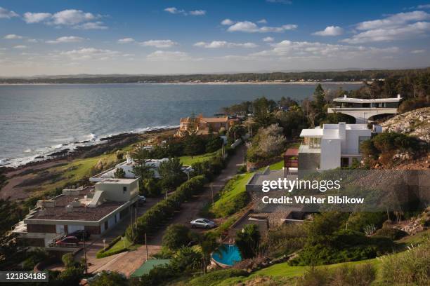 riverside homes, punta ballena, punta del este area, uruguay, february 2009  - punta del este stock-fotos und bilder