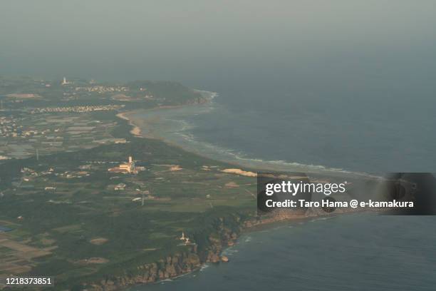 Itoman Pacific Ocean East China Sea And Itoman City In Okinawa Prefecture Of ...