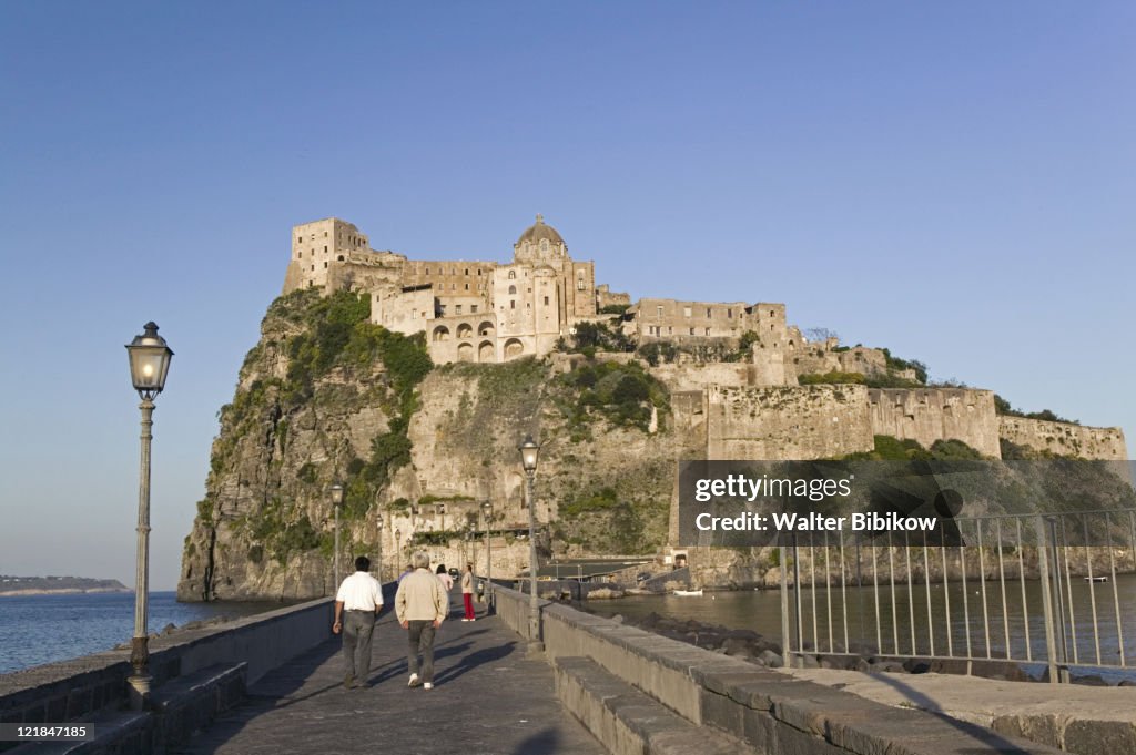 Italy, Campania, Castello Aragonese, d'Ischia