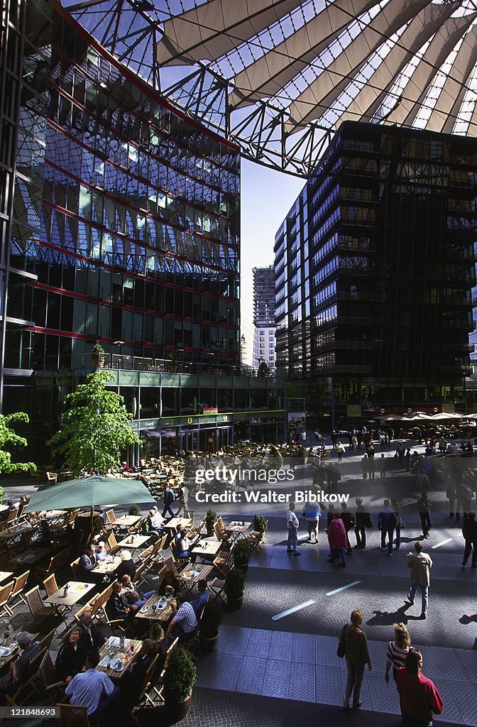 Int of The Sony Center, Potsdamer Platz, Berlin