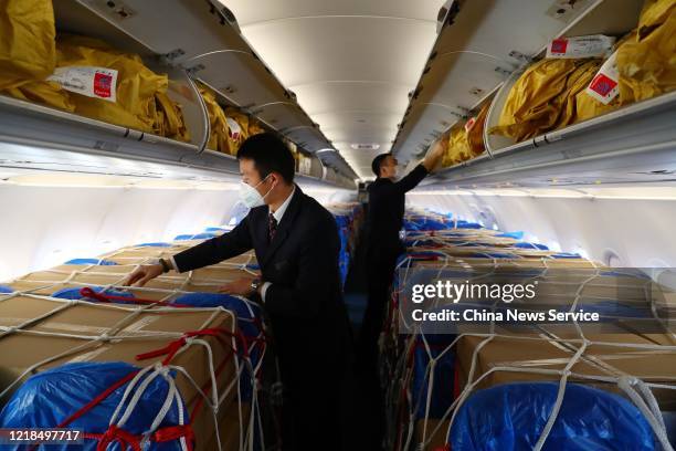 A320 Container Loading China Cargo Plane Photos and Premium High Res Pictures - Getty Images