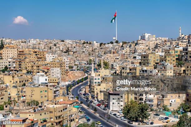 amman jordan. cityscape. the urban skyline - amman skyline stock pictures, royalty-free photos & images