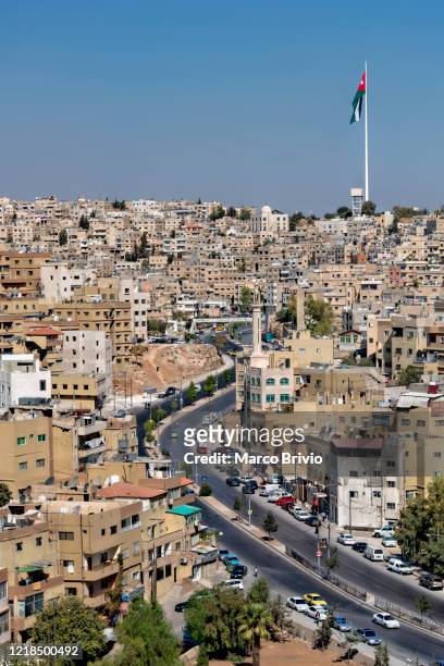 amman jordan. cityscape. the urban skyline - amman skyline stock pictures, royalty-free photos & images