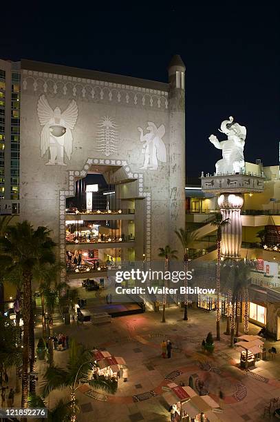 hollywood, hollywood and highland babylon court - hollywood and highland center 個照片及圖片檔