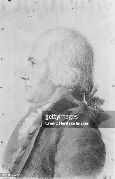 Governor George Clinton, circa 1797. Artist Thomas Bluget de Valdenuit.
