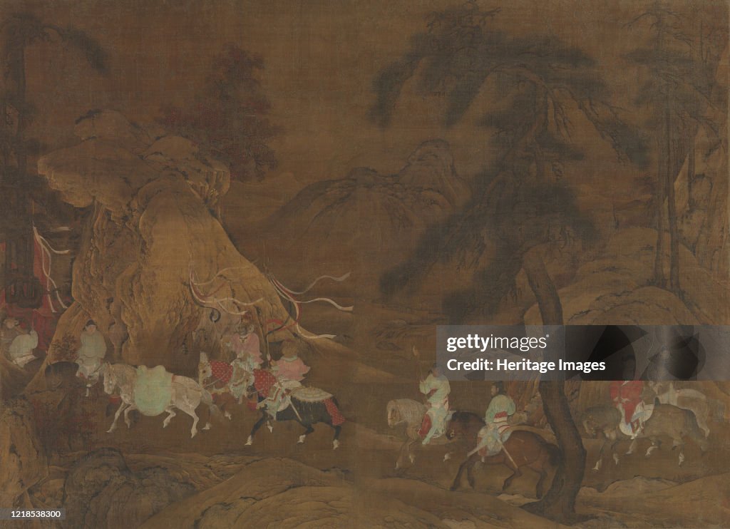 Emperor Xuanzongs Flight To Shu,