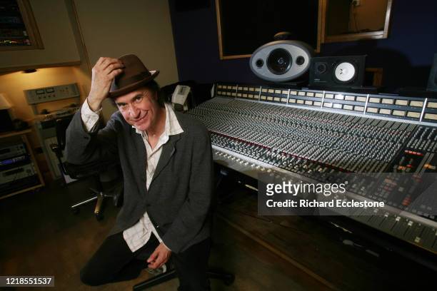 Ray Davies of the Kinks at and Konk Studios, London, 2009.