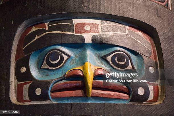 southeast alaska, sitka - totem pole stock pictures, royalty-free photos & images