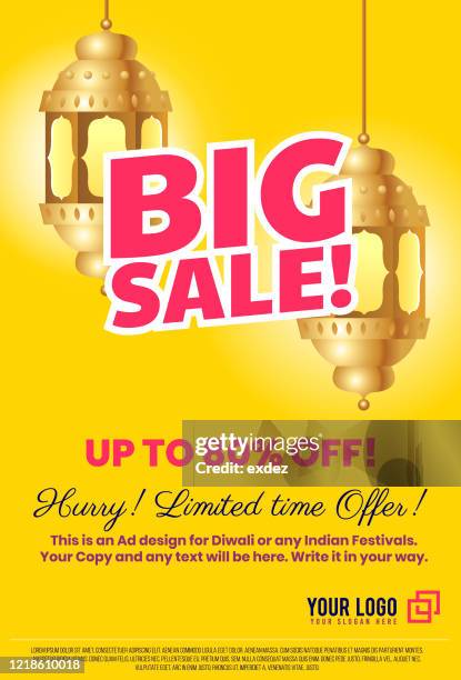 ramadan lantern ad design - ramadan lantern stock illustrations