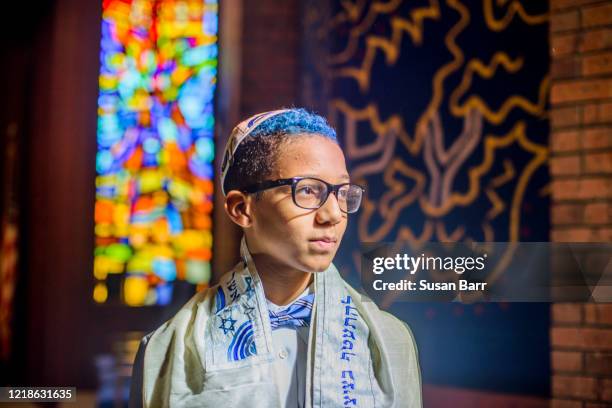 afro american bar mitzvah boy - bar mitzvah stock pictures, royalty-free photos & images