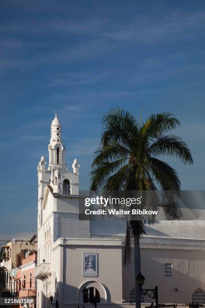 iglesia nuestra senora de altagracia, zona colonial, santo domingo, dominican republic - santo domingo stock pictures, royalty-free photos & images