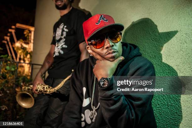 Musician and rap artist Big Boi poses for a portrait in Los Angeles, California.