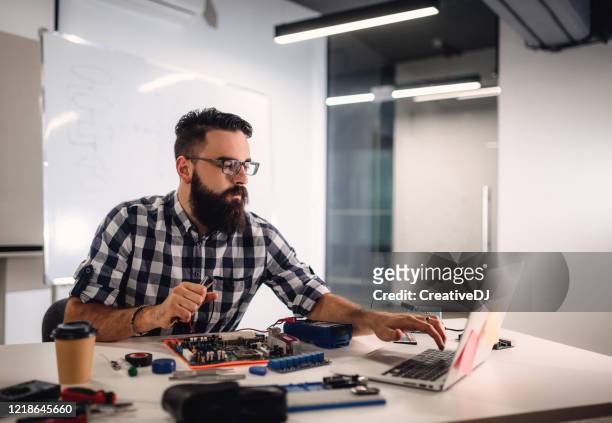 computer scientist - computer scientist stock pictures, royalty-free photos & images