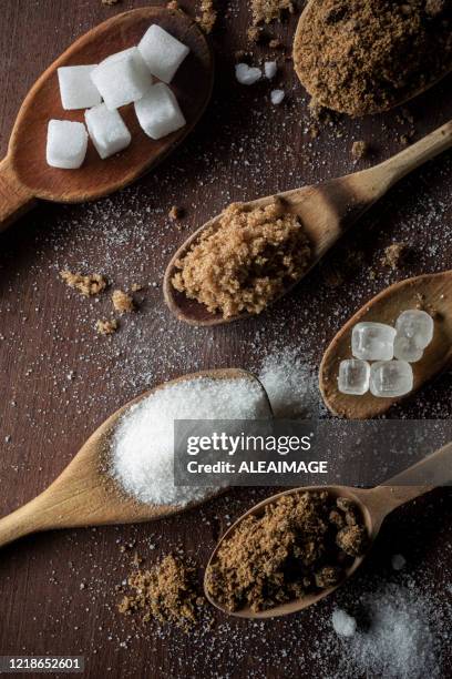 sugar variation - sugar stock pictures, royalty-free photos & images