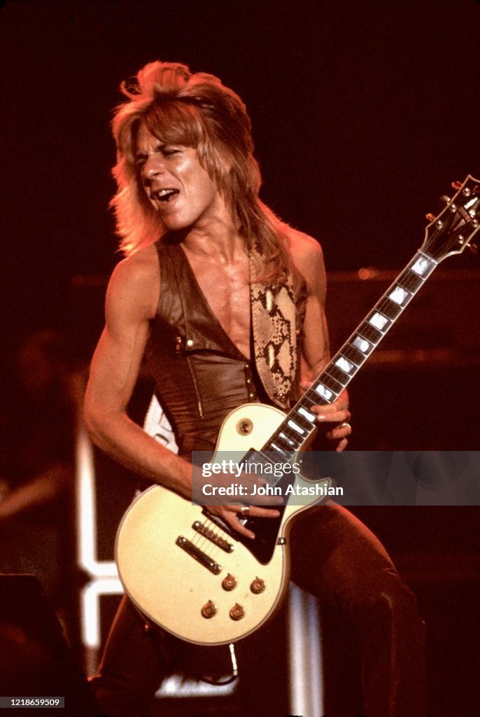 Randy Rhoads Performing In Concert With The Blizzard Of Ozz