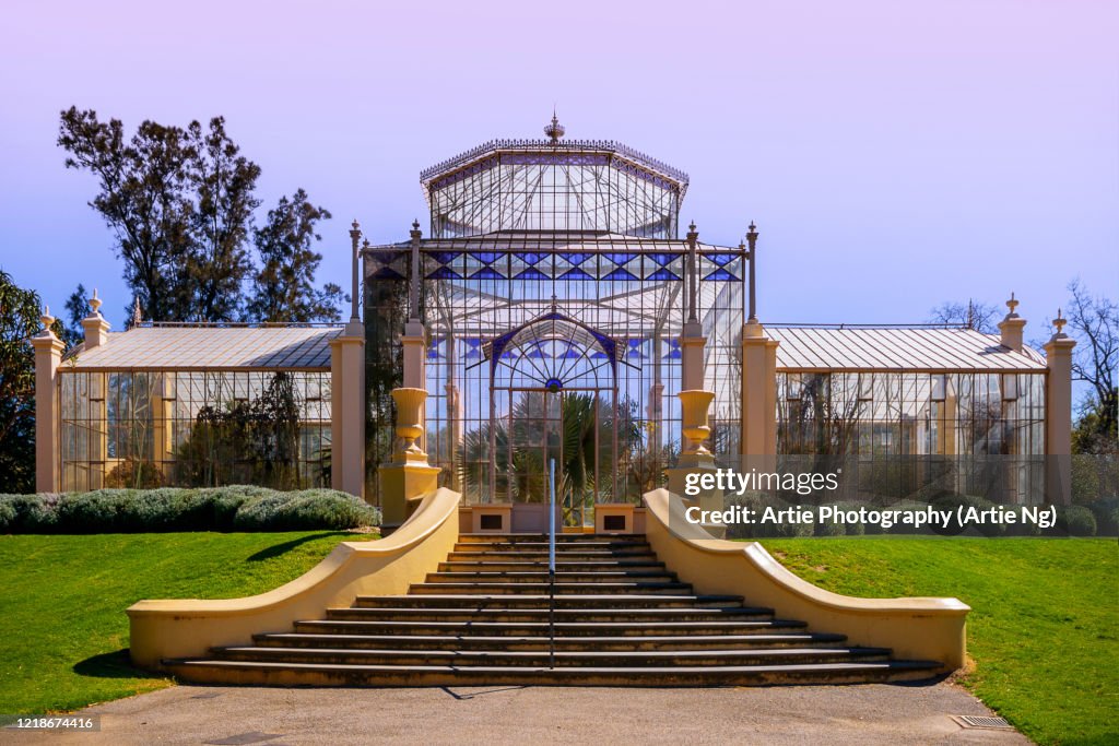 The Palm House, Adelaide Botanic Gardens, Adelaide, South Australia