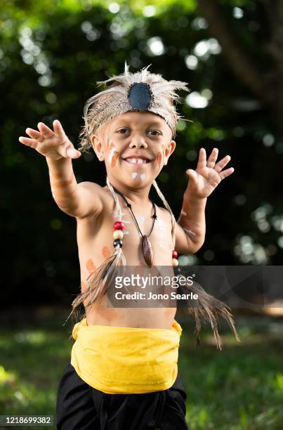 Quaden Bayles poses for a portrait on April 13, 2020 in Brisbane, Australia. 9-year-old Quaden Bayles, who born with achondroplasia dwarfism, is an...