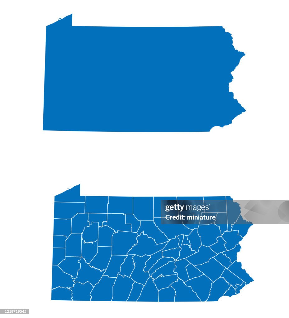 Pennsylvania karta
