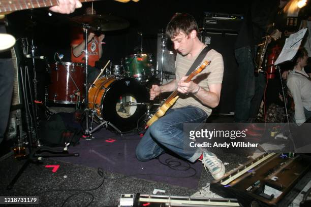 Blur guitarist Graham Coxon photographed in Camden in March 2005
