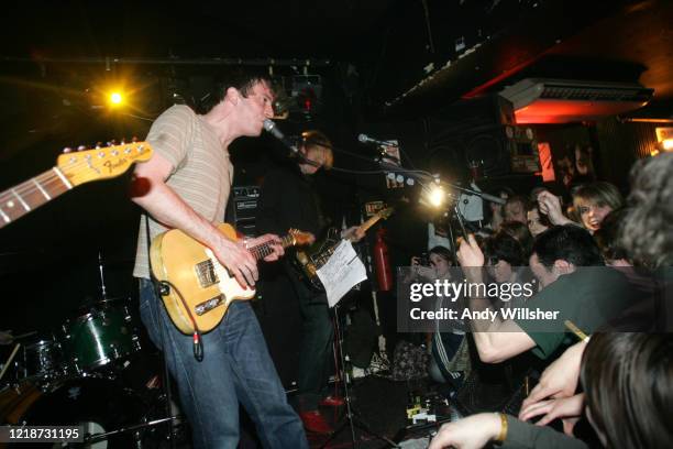 Blur guitarist Graham Coxon photographed in Camden in March 2005