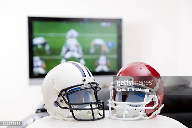 football fan - man cave stock pictures, royalty-free photos & images