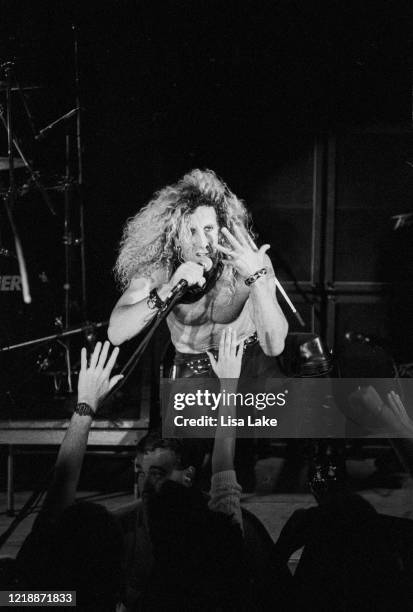 Dee Snider performs with Widowmaker at Staz Nightclub on July 17 in Allentown, Pennsylvania.