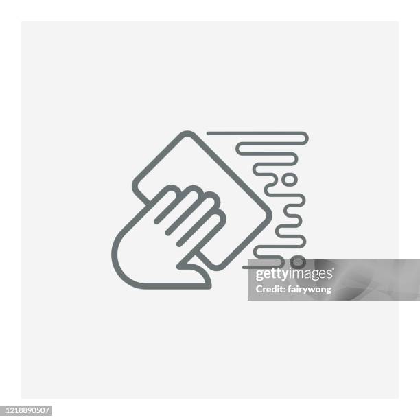 cleaning icon - dirty window clean window stock illustrations