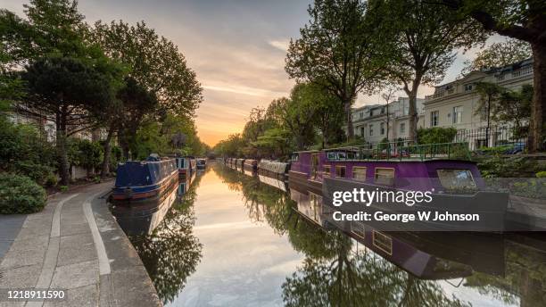 little venice - barge stock pictures, royalty-free photos & images