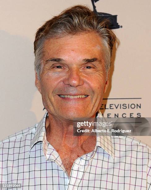 Actor Fred Willard attends The Academy of Television Arts and Sciences' Performers Peer Grooup celebrating The 63rd Primetime Emmy Awards on August...