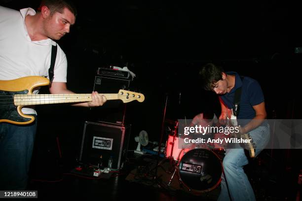 Arctic Monkeys performing in Birmingham in 2005