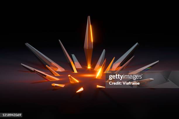 abstract diamond shape - cloning stock illustrations stock pictures, royalty-free photos & images