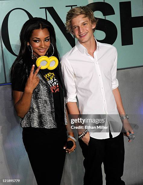Jacque Rae Cody Simpson 95 Cody Simpson Hosts Jessica Jarrell Acoustic Performance Stock Photos ...