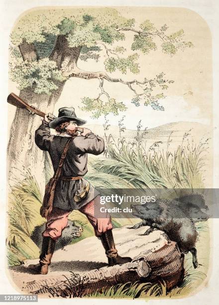 Getting Drawn Hunting 5,690 Hunting Drawings Stock Photos, High-Res Pictures, and Images ...