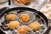 Croquette cooking