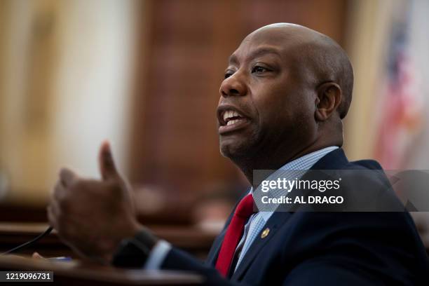Rep. Tim Scott 1,129 South Carolina Senator Tim Scott Stock Photos, High-Res Pictures ...