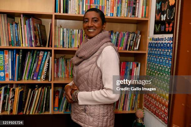 Ponnie Moodley pose a photo during an interview on June 09, 2020 in Johannesburg, South Africa. The veteran educator of 31 years has transitioned to...