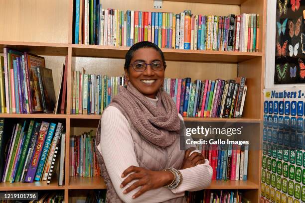 Ponnie Moodley poses a photo during an interview on June 09, 2020 in Johannesburg, South Africa. The veteran educator of 31 years has transitioned to...