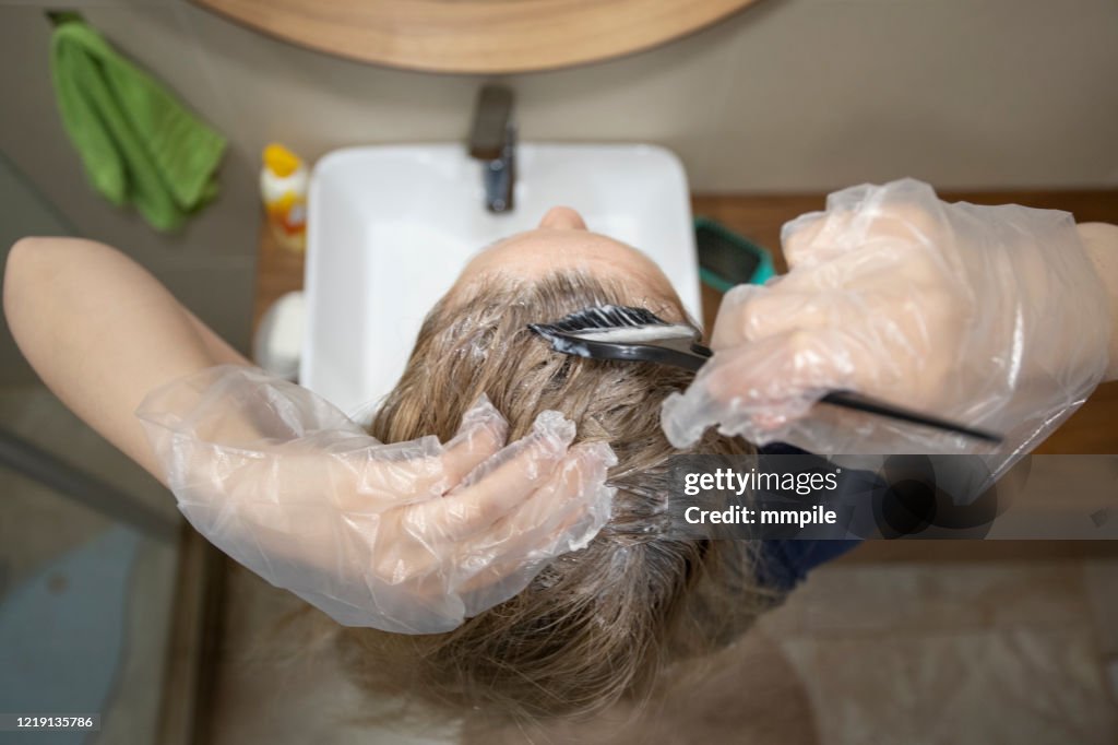 Cura dei capelli a casa